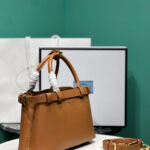 Prada Small Leather Handbag With Belt 1BA418